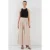 Plissé Wijde Leg Crepe Broek