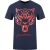 Plein Sport Red Tiger Head Logo Navy Blue T-Shirt