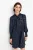Rich & Royal Mini-jurk in glanzend jacquard-look met leeuw-uitbranding