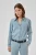My Essential Wardrobe Blouse ‘Linn Sofia 115’  blauw denim