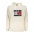 Tommy Hilfiger Witte Katoenen Heren Hoodie Sweatshirt