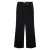 Aaiko high waist wide leg broek – zwart