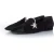 Chanel Zwarte suède komeetster loafer
