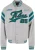 FUBU Sweatvest ‘Varsity’  grijs gemêleerd / petrol / smaragd / zwart