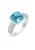 ELLI PREMIUM Ring  turquoise / zilver