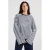 America Today gestreepte longsleeve – donkerblauw