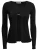 Influencer Gebreid vest  zwart