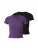 ONLY Shirt ‘ONLEMMA’  donkerlila / zwart