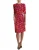 Poppy Print Jurk Half Mouwen