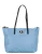 Versace Women’s Portuna Medusa Medium Cornflower Blue Nylon Leather Tote Bag Purse