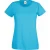 Fruit of the Loom Dames/vrouwen Lady-Fit Valueweight Short Sleeve T-Shirt (Pak van 5) (Azuurblauw)