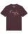 Watapparel Shirt ‘ 80s Hantel ‘  gemengde kleuren / donkerrood