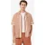 Lacoste Shortsleeve Woven Shirt Latte/iberis-crystal