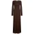 The Lola Club strandjurk Kylee Maxi bruin