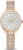 Swarovski Analoog horloge  rose-goud / transparant