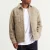 Wax London mount reversible overshirt natural