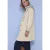 Street One Dames Coat met inlegwerk in Beige