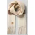 Opus Sjaal met franjes en labeldetail, model ‘Allanis’