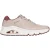 Skechers Heren Decoratieve Leren Air Cushioned Sneakers (Taupe)