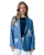 Colourful Rebel Jesra Pinstripe Melange Single Breasted Blazer