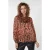EsQualo Blouse Basic Leopard Skins Print