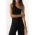 BA&SH Sleeveless Tee Black