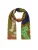 CODELLO Sjaal  beige / blauw / bruin / groen