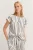 Bugatti Damen Blouse shirt met streepjesprint
