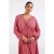 Didi maxi jurk met print – roze
