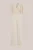 WE Fashion – Dames jersey jumpsuit met pailletten – Regular fit – Huidskleur –