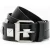 AllSaints Joan Stud Belt Black/antq Nickel