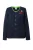 Ulla Popken Gebreid vest  marine / geel / groen / rood