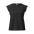 T-shirt Casual met Flammé Draad en Kant Dames QS