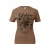 Katoenen T-shirt met print aan de voorkant voor vrouwen QS