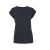 Build Your Brand – Extended Shoulder Dames T-shirt – Navy