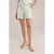 WE Fashion straight regular waist casual short ecru