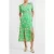 French Connection Camille Wrap Dress Green