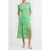 French Connection Camille Wrap Dress Green