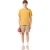 Lacoste Heren natuurlijk geverfd Jersey T-shirt (Oranje)