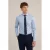 WE Fashion slim fit overhemd met jacquard
