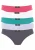 H.I.S String  turquoise / opaal / donkergrijs / pink / wit