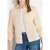 Cecil Dames Overhemdblouse in effen kleur in Beige