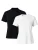 C&City Shirt  zwart / wit