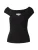 VERO MODA Gebreide top ‘VMBEVERLY’  zwart