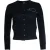 Marc Jacobs, gebreide cardigan met hart van kralen
