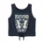 NAME IT KIDS cropped mouwloze top donkerblauw