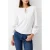 French Connection Boho Cheesecloth L/s Top White