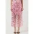 YAS midi rok met pailletten roze