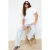 TRENDYOLMİLLA Dames Wit Effen Kort Oversized T-shirts