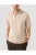 ETON Polo shirt Korte mouw beige